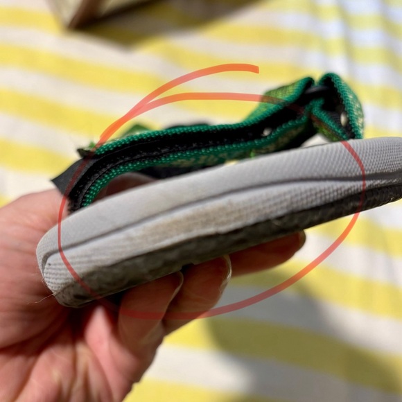 Women’s vintage Teva Hurricane Sandals, EUC, size 7 - Picture 6 of 11